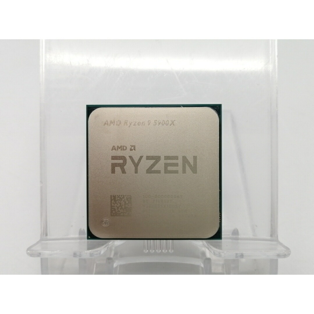 【中古】AMD Ryzen 9 5900X (3.7GHz/TC:4.8GHz) BOX AM4/12C/24T/L3 64MB/TDP 105W【EC真っただ中】引きうける継続期間１週