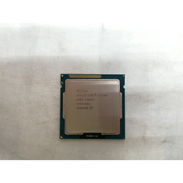 【中古】Intel Core i7-3770K (3.5GHz/結核症:3.9GHz) bulk LGA1155/4C/8T/L3 8M/固定ディスク Graphics 4000/TDP77W【EC真っただ中】言いはなつ継続期間１週