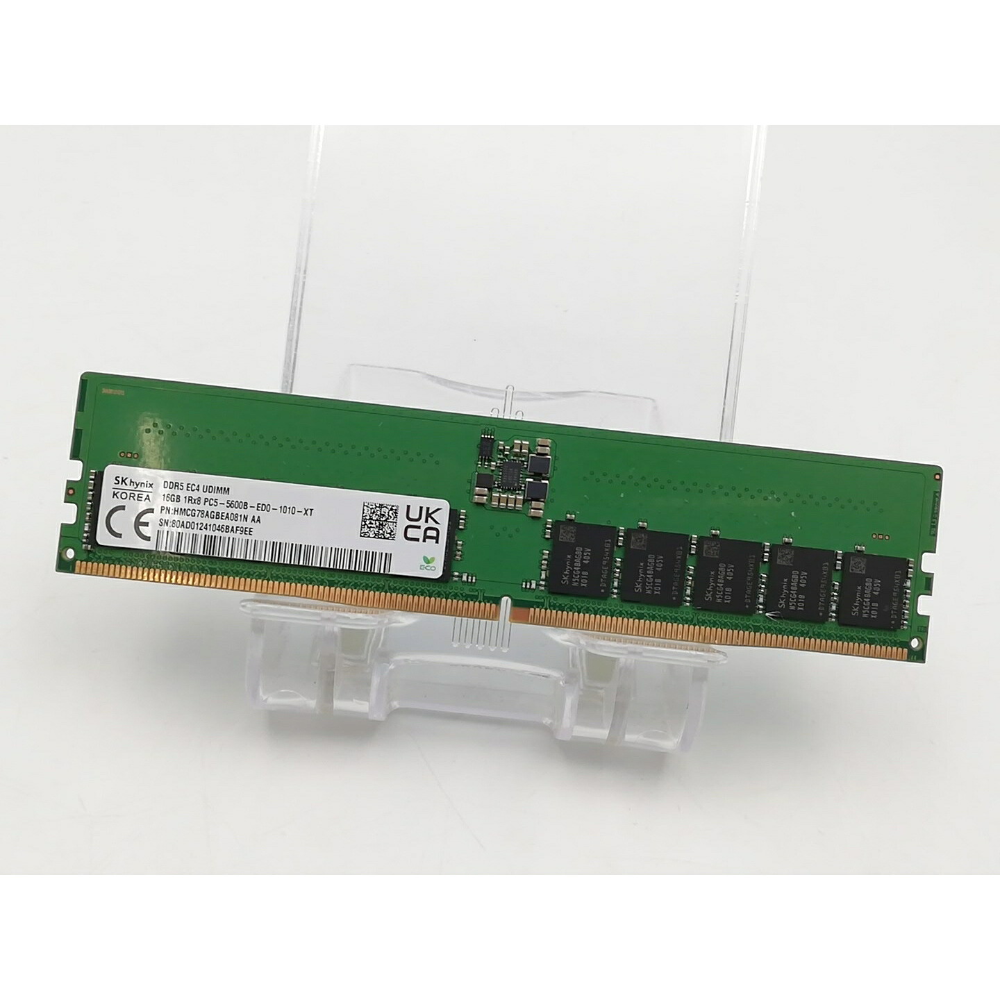 【中古】DDR5 16GB 2枚組(合計32GB) DDR5-5600(PC5-44800)【デスクトップPC用】【ECセンター】保証期間1週間|じゃんぱら店