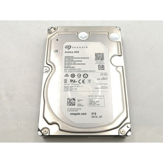 楽天市場】【中古】HGST HUH728080AL4200 3.5
