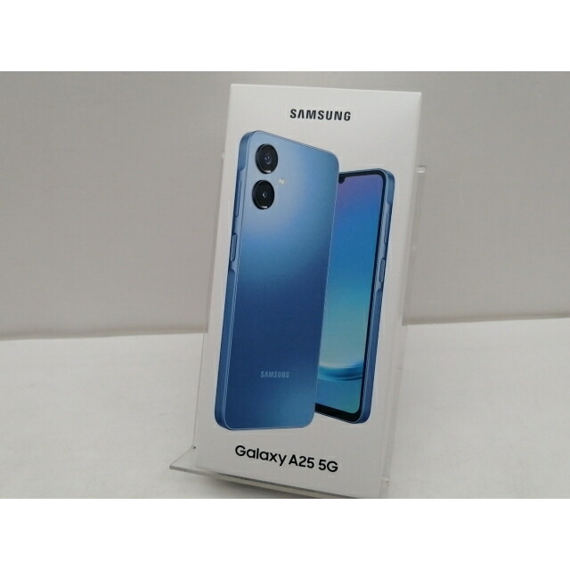 【未使用】SAMSUNG ymobile 【SIMフリー】 Galaxy A25 5G ブルー 4GB 64GB SCSBC1【仙台イービーンズ】保証期間３ヶ月