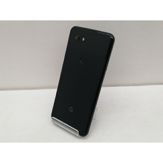 【中古】Google SoftBank 【SIM鍵を掛ける取りけす済み】 Pixel 3a G020H 64GB Just Black【仙台イービーンズ】引き受ける継続期間１ヶ月【序列付けるB】