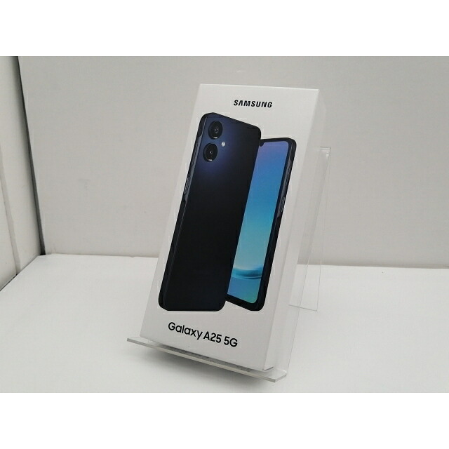 【未使用】SAMSUNG docomo 【SIMフリー】 Galaxy A25 5G ブラック 4GB 64GB SC-53F【仙台イービーンズ】保証期間３ヶ月｜じゃんぱら店