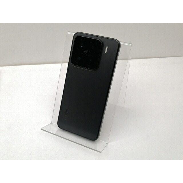 【中古】Xiaomi 【SIMフリー】 Xiaomi 15 ブラック 12GB 256GB【仙台イービーンズ】保証期間1ヶ月【ランクA】|じゃんぱら店
