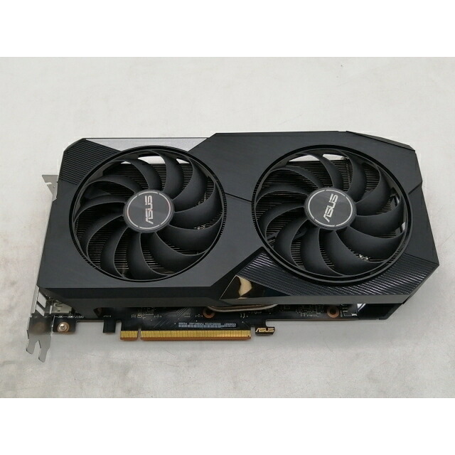 【中古】ASUS DUAL-RX6600XT-O8G RX6600XT/8GB(GDDR6)【仙台イービーンズ】引きうける継続期間１週
