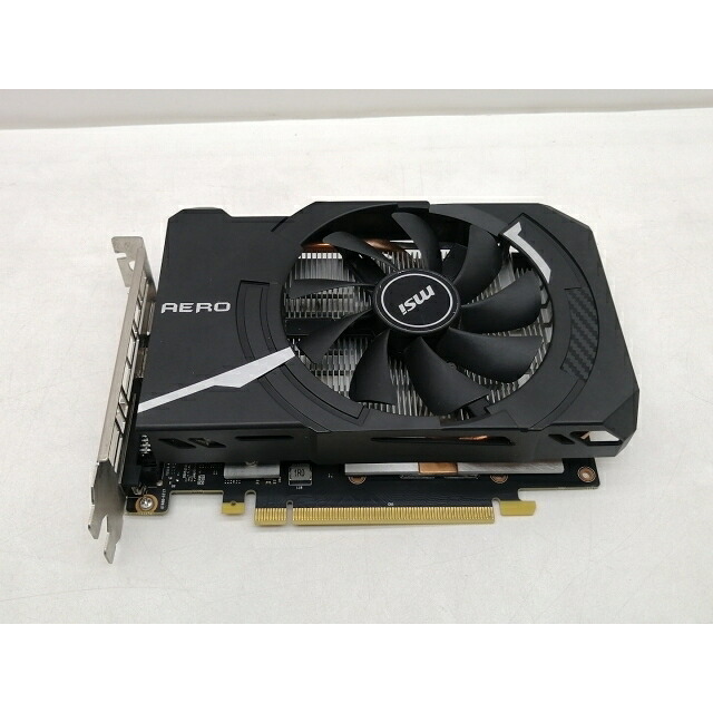 【中古】MSI GeForce GTX 1660 Ti AERO ITX 6G GTX1660Ti/6GB(GDDR6)/PCI-E【仙台イービーンズ】引きうける継続期間１週