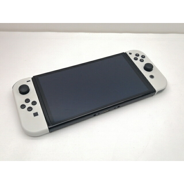 【中古】Nintendo Switch 本体 (有機ELモデル) HEG-S-KAAAA ホワイト 【2021年10月】【仙台イービーンズ】保証期間1ヶ月【ランクB】|じゃんぱら店