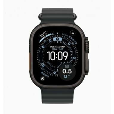 【未使用】Apple Apple Watch Ultra3 49mm Cellular ブラックチタニウムケース/ブラックオーシャンバンド MF0J4J/A【仙台イービーンズ】保証期間３ヶ月