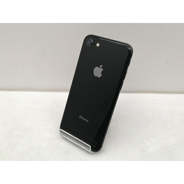 【中古】Apple au 【SIM鍵を掛ける取りけす済み】 iPhone 8 64GB あき場所薄墨色 MQ782J/A【仙台イービーンズ】引き受ける継続期間１ヶ月【序列付けるB】