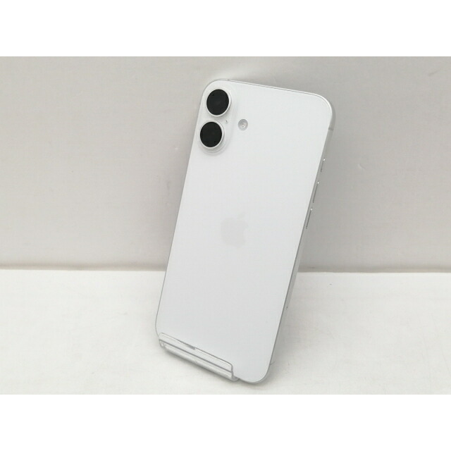 【中古】Apple 国内版 【SIM無償性】 iPhone 16 Plus 128GB 白いこと MXVC3J/A【仙台イービーンズ】引き受ける継続期間１ヶ月【価値づけるB】