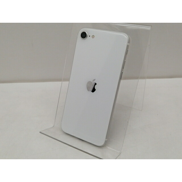 【中古】Apple docomo 【SIM鍵を掛ける取りけす済み】 iPhone SE（第2時人） 128GB 白いこと MHGU3J/A（後期型番）【仙台イービーンズ】引き受ける継続期間１ヶ月【序列付けるC】