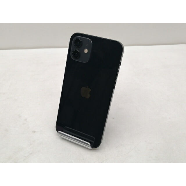 【中古】Apple docomo 【SIM鍵を掛ける取り消す済み】 iPhone 12 64GB 黒いこと MGHN3J/A【仙台イービーンズ】引き受ける継続期間１ヶ月【価値づけるB】