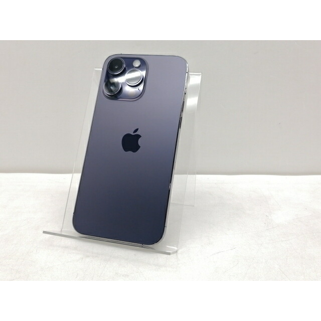 【中古】Apple SoftBank 【SIM無償性】 iPhone 14 Pro Max 256GB ディープパープル MQ9E3J/A【仙台イービーンズ】引き受ける継続期間１ヶ月【価値づけるB】