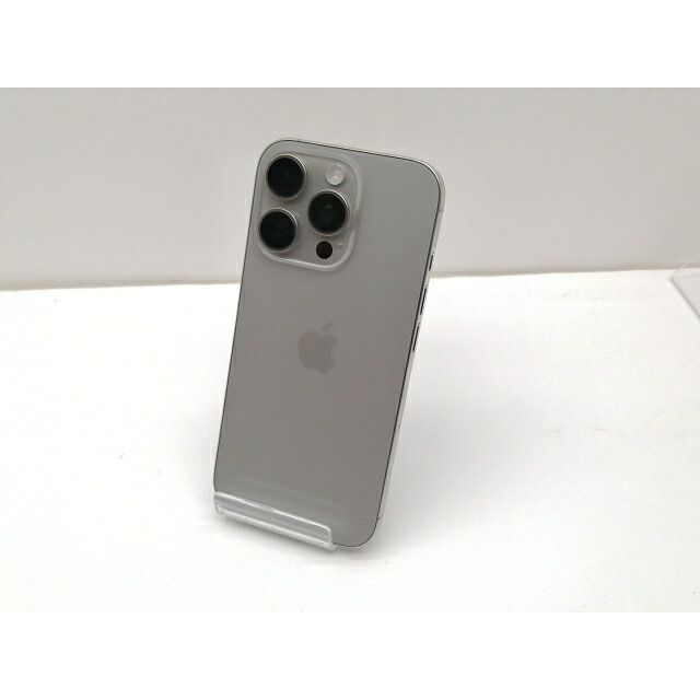【中古】Apple 国内版 【SIMフリー】 iPhone 16 Pro 128GB ナチュラルチタニウム MYMY3J/A【仙台イービーンズ】保証期間１ヶ月【ランクA】｜じゃんぱら店