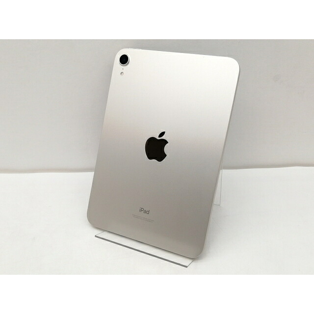 【中古】Apple 【Wi-Fi】 iPad mini（第6世代/2021） 64GB スターライト MK7P3J/A【仙台イービーンズ】保証期間１ヶ月【ランクA】