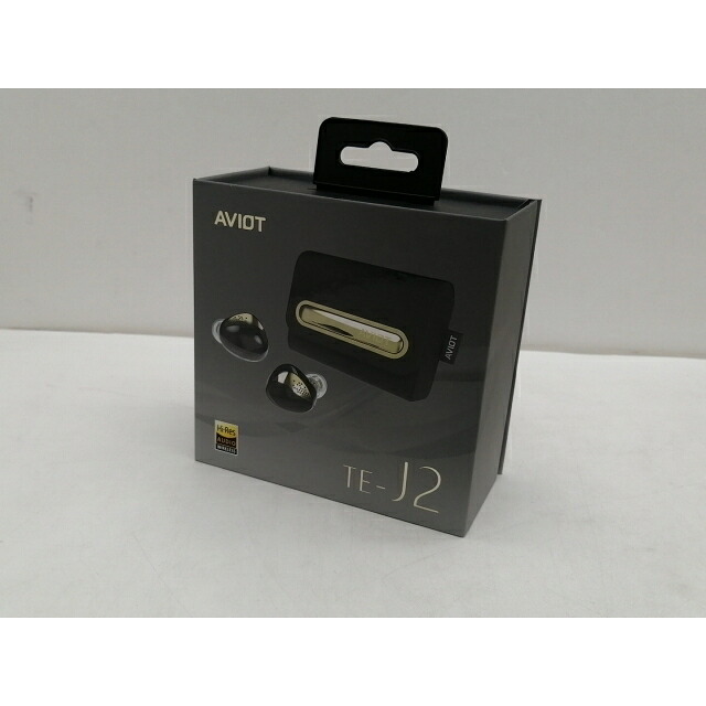 【未使用】AVIOT TE-J2-BK [ブラック]【仙台イービーンズ】保証期間１ヶ月
