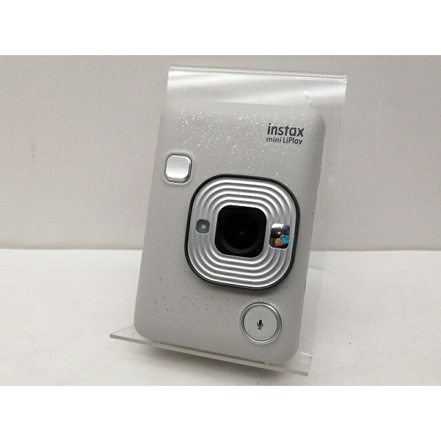 【中古】FujiFilm instax mini LiPlay チェキ [石ころ白いこと]【仙台イービーンズ】引きうける継続期間１週【位置づけるC】