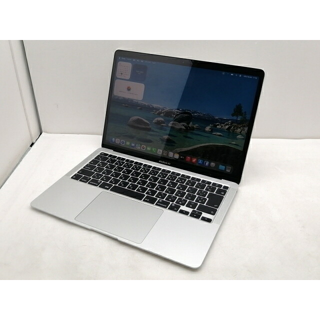 【中古】Apple MacBook Air 13インチ M1(CPU:8C/GPU:7C) 8GB/256GB シルバー MGN93J/A (M1・2020)【仙台イービーンズ】保証期間１ヶ月【ランクB】｜じゃんぱら店