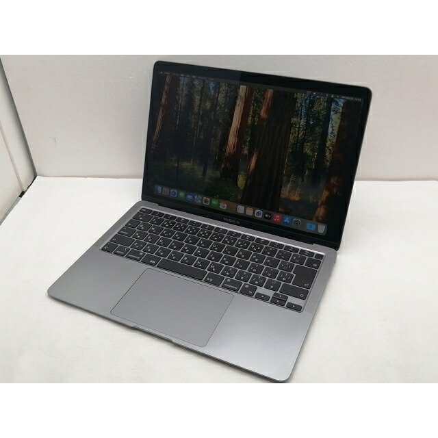 【中古】Apple MacBook Air 13in M1(中央処理装置:8C/GPU:7C) 8GB/256GB 空白文字薄墨色 MGN63J/A (M1・2020)【仙台イービーンズ】引き受ける継続期間１ヶ月【価値づけるB】