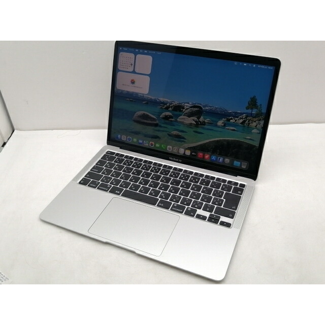【中古】Apple MacBook Air 13インチ M1(CPU:8C/GPU:7C) 8GB/256GB シルバー MGN93J/A (M1・2020)【仙台イービーンズ】保証期間１ヶ月【ランクB】