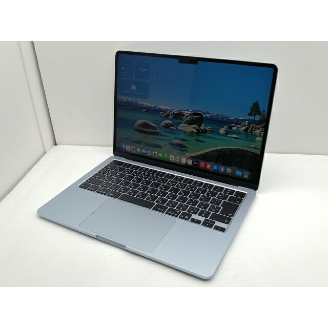 【中古】Apple MacBook Air 13インチ CTO (M4, 2025) スカイブルー M4(CPU:10C/GPU:10C)/16G/512G【仙台イービーンズ】保証期間１ヶ月【ランクA】｜じゃんぱら店