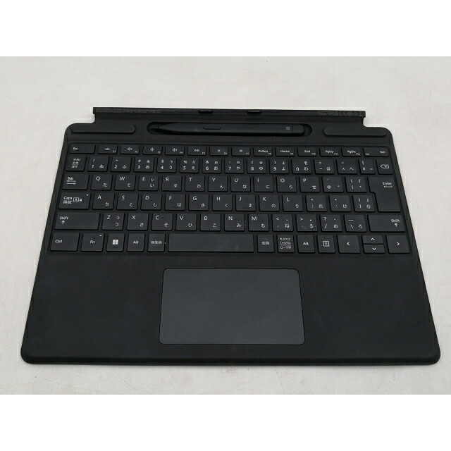 【中古】Microsoft か細い書き込み2付き添い人 Surface Pro Signature 鍵盤 日本語 8X6-00019 (Pro8/X用) 黒いこと【仙台イービーンズ】引きうける継続期間１週