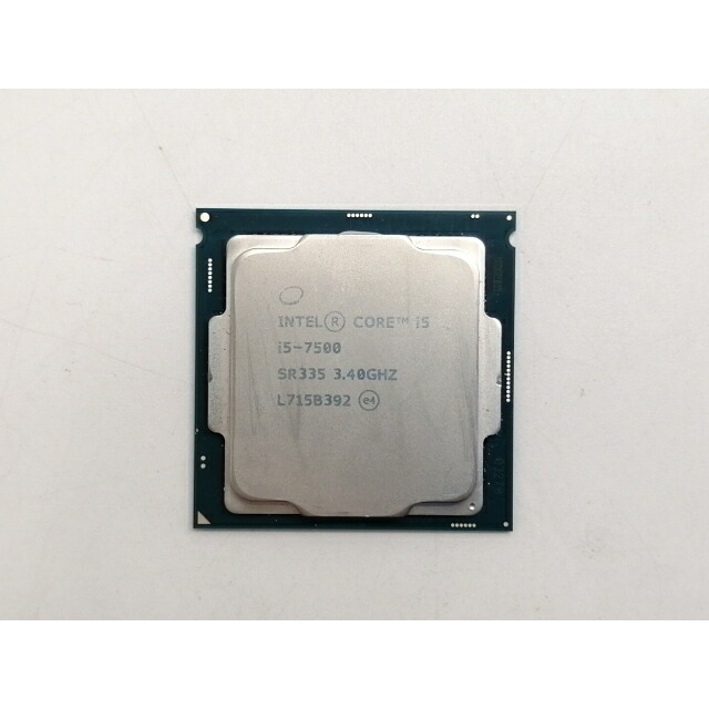 core i5 7500 10個まとめ売り動作確認済み 楽天市場】インテル i5 7500