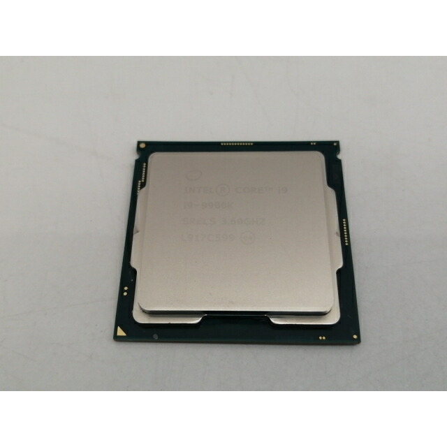 【中古】Intel Core i9-9900K(3.6GHz/結核症:5GHz/SRELS/P0)BOX LGA1151/8C/16T/L3 16M/UHD630/TDP95W【12つら構え包み版】【仙台イービーンズ】引きうける継続期間１週