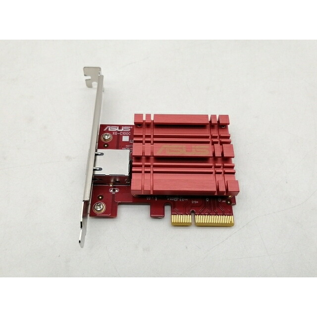 【中古】ASUS XG-C100C 10GBASE-T/PCIe x4【仙台イービーンズ】引き請ける継続期間１週