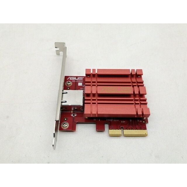 【中古】ASUS XG-C100C 10GBASE-T/PCIe x4【仙台イービーンズ】引き請ける継続期間１週