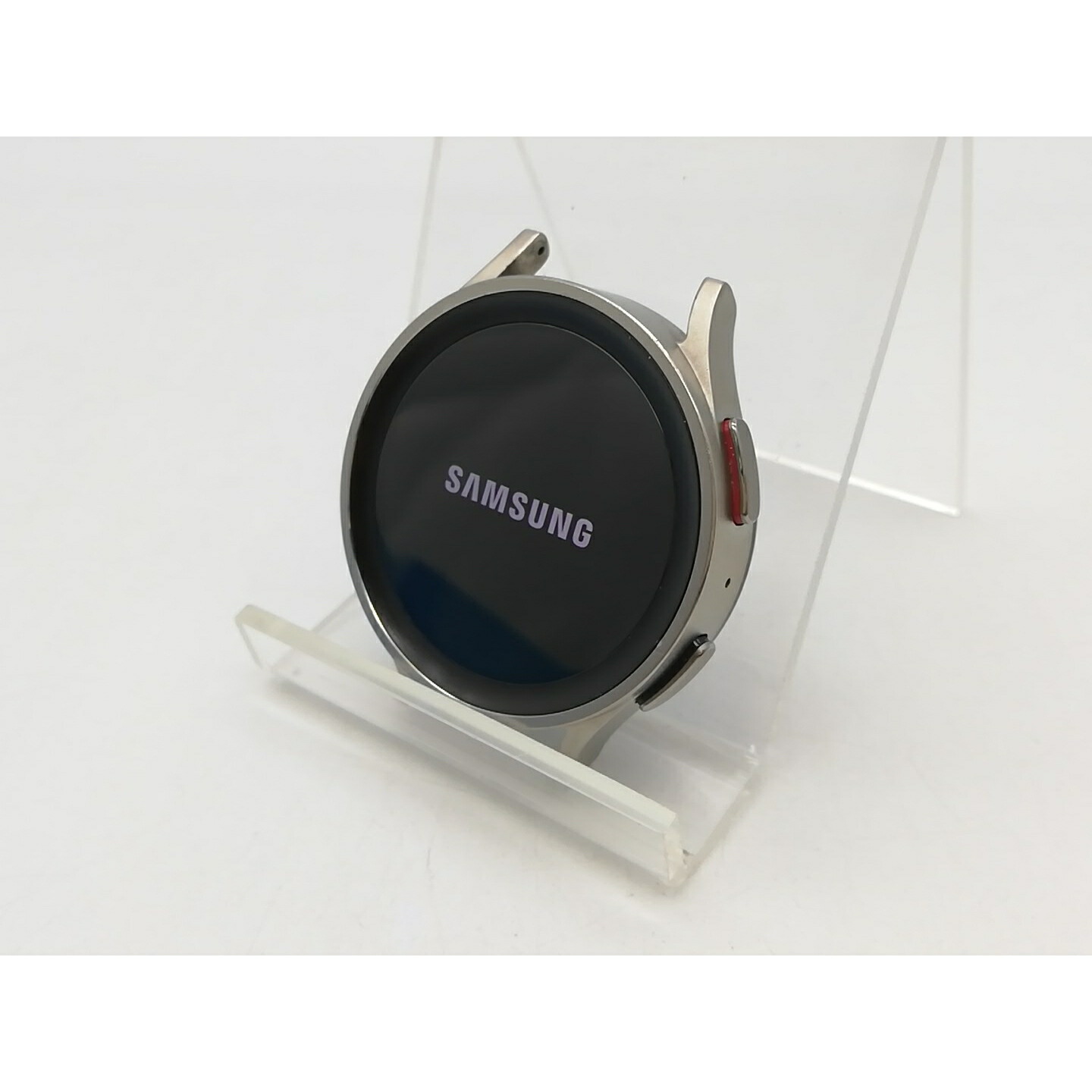 【中古】SAMSUNG Galaxy Watch5 Pro SM-R920NZTAXJP 薄墨色チタニウム【鹿児島中町】引き受ける継続期間１ヶ月【序列付けるC】
