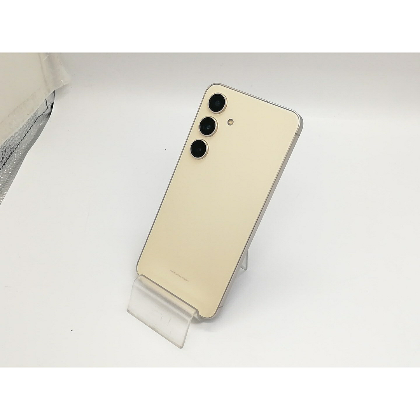 【中古】SAMSUNG au 【SIMフリー】 Galaxy S24 アンバーイエロー 8GB 256GB SCG25【福岡天神】保証期間１ヶ月【ランクB】