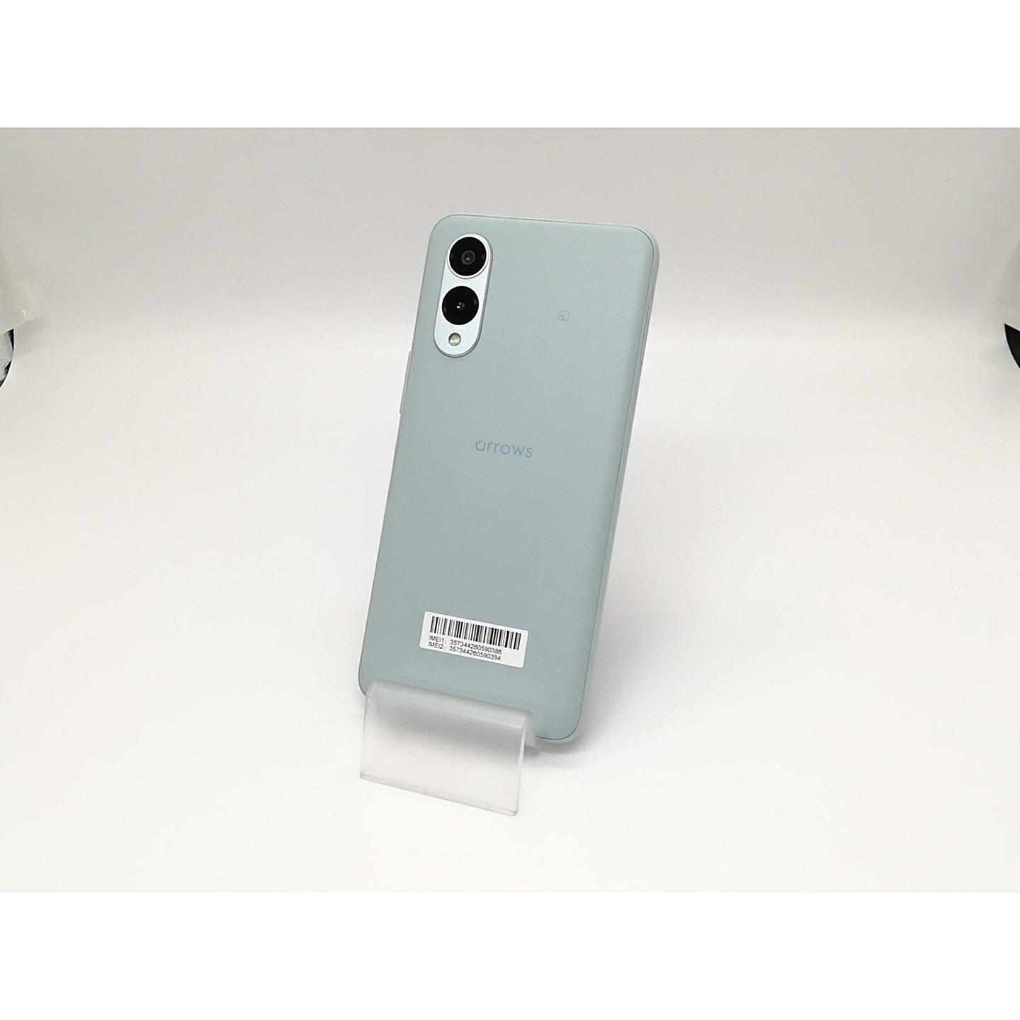 【中古】FCNT au 【SIM無償性】 arrows We2 ともし火青み 4GB 64GB FCG02【福岡天神】引き受ける継続期間１ヶ月【序列付けるA】