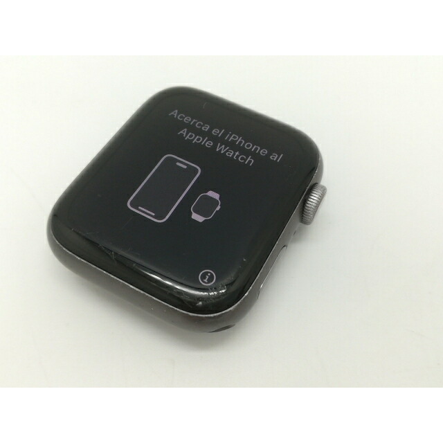 【中古】Apple Apple Watch Nike SE Cellular 44粍 スペースグレイアルミケース (ダンス楽隊絶無)【福岡天神】引き受ける継続期間１ヶ月【序列付けるC】