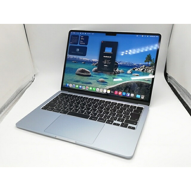 【中古】Apple MacBook Air 13インチ (M4,2025) M4(CPU:10C/GPU:10C) 16GB/512GB スカイブルー MC6U4J/A【福岡天神】保証期間１ヶ月【ランクA】