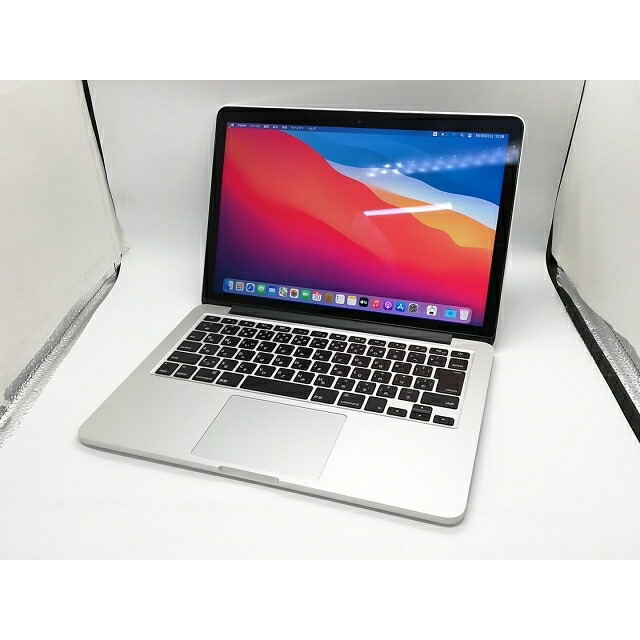 【中古】Apple MacBook Pro 13in Corei5:2.7GHz Retina見せびらかす真似形 MF839J/A (Early 2015)【福岡天神】引き請ける継続期間１ヶ月【序列付けるC】