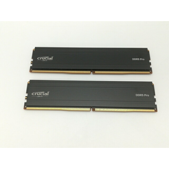 【中古】DDR5 16GB 2枚組(合計32GB) DDR5-5600(PC5-44800)【デスクトップPC用】【福岡天神】保証期間1週間|じゃんぱら店