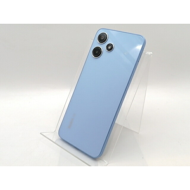 【中古】【赤ROM引き受けるあり】Xiaomi au 【SIM無償性】 Redmi 12 5G 4GB 128GB 天の原青み XIG03【津田沼】引き受ける継続期間１ヶ月【序列付けるB】