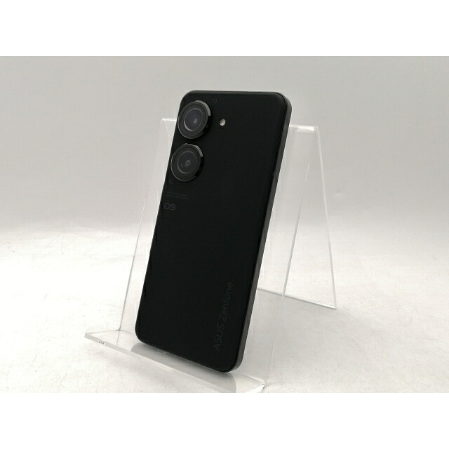 【中古】ASUS 国内版 【SIMフリー】 Zenfone 9 16GB 256GB ミッドナイトブラック ZF9-BK16S256【津田沼】保証期間１ヶ月【ランクA】