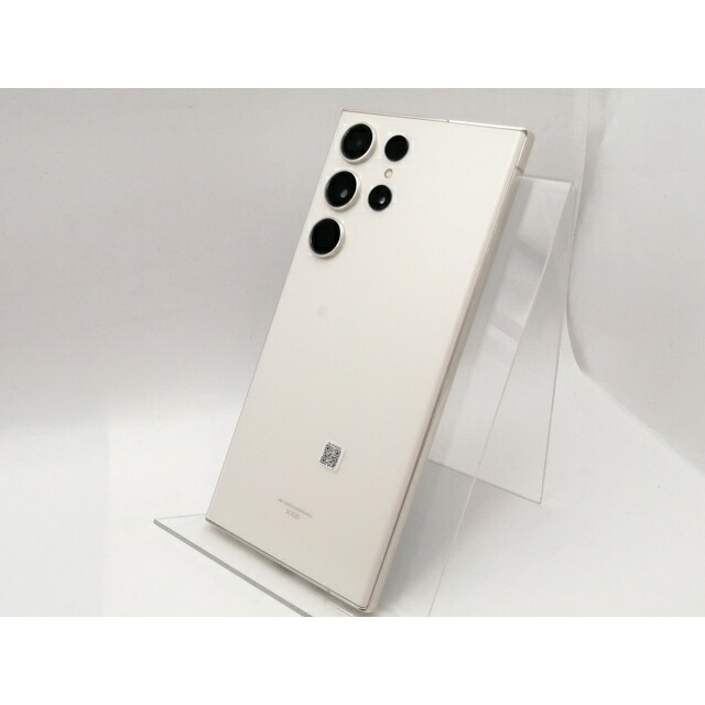 【中古】SAMSUNG au 【SIM無償性】 Galaxy S23 Ultra 皮膚軟化剤 12GB 256GB SCG20【津田沼】引き受ける継続期間１ヶ月【価値づけるA】