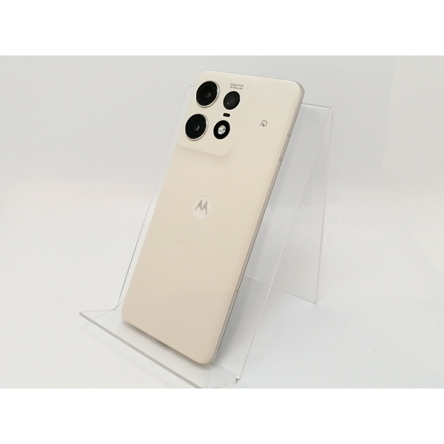 【中古】MOTOROLA SoftBank 【SIM無償性】 motorola edge 50s pro ヴァニラ皮膚軟化剤 8GB 256GB A402MO【津田沼】引き受ける継続期間１ヶ月【価値づけるB】