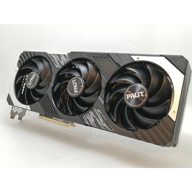 【中古】Palit NED407T019K9-1043A  (GeForce RTX 4070 Ti GamingPro 12GB)  RTX4070Ti/12GB (GDDR6X)【津田沼】引き請ける継続期間１週