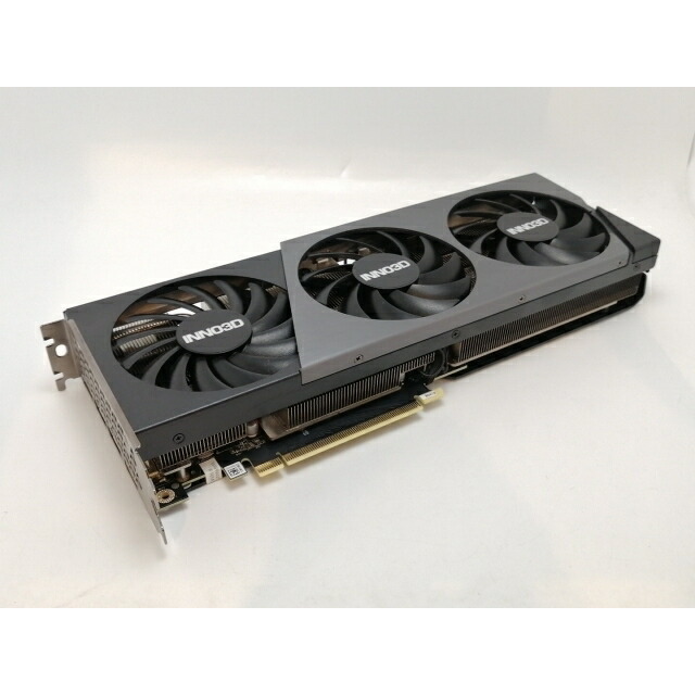 【中古】Inno3D GeForce RTX 4070 Ti X3 N407T3-126X-186148N RTX4070Ti/12GB (GDDR6X)【津田沼】引き受ける継続期間１週