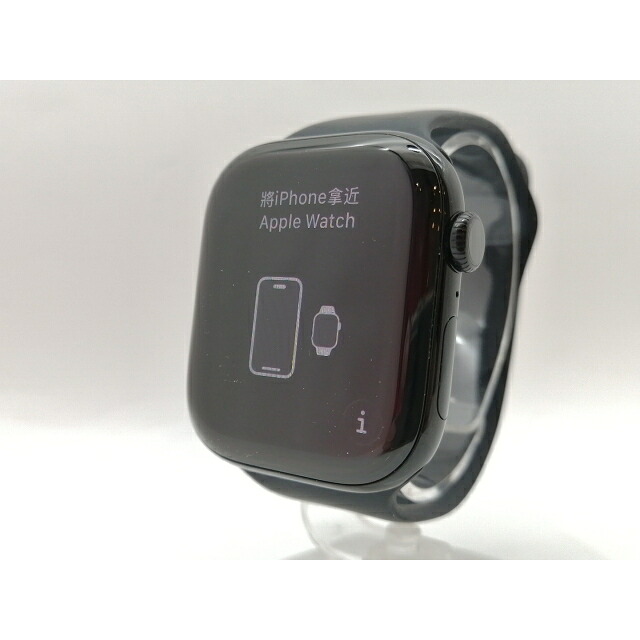 【中古】Apple Apple Watch Series11 46mm GPS ジェットブラックアルミニウムケース/ブラックスポーツバンド (S/M) MEUW4J/A【津田沼】保証期間１ヶ月【ランクB】