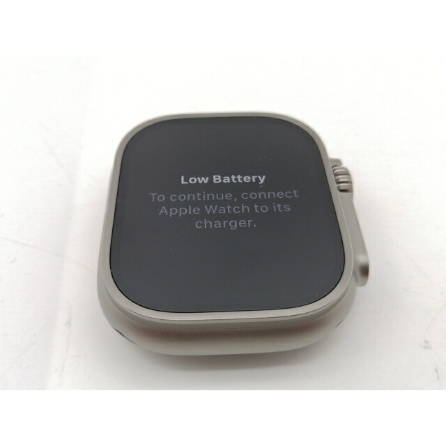 【中古】Apple Apple Watch Ultra3 49mm Cellular ナチュラルチタニウムケース (バンド無し)【津田沼】保証期間１ヶ月【ランクA】