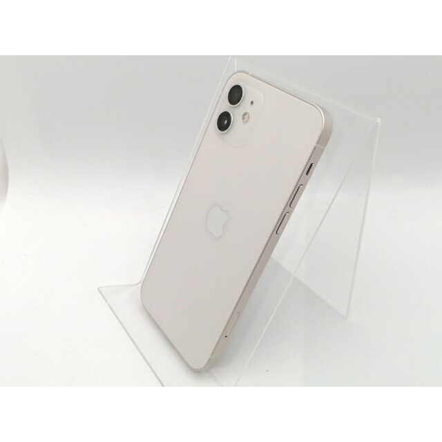 【中古】Apple au 【SIMロック解除済み】 iPhone 12 64GB ホワイト MGHP3J/A【津田沼】保証期間１ヶ月【ランクB】｜じゃんぱら店