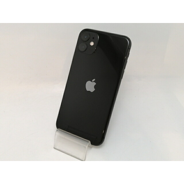 【中古】Apple SoftBank 【SIM鍵を掛ける取りけす済み】 iPhone 11 64GB 黒いこと MWLT2J/A【津田沼】引き受ける継続期間１ヶ月【序列付けるC】