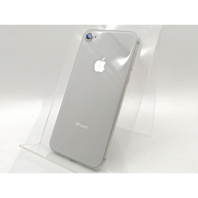 【中古】Apple docomo 【SIM鍵を掛ける取りけす済み】 iPhone 8 64GB しろがね色 MQ792J/A【津田沼】引き受ける継続期間１ヶ月【序列付けるB】
