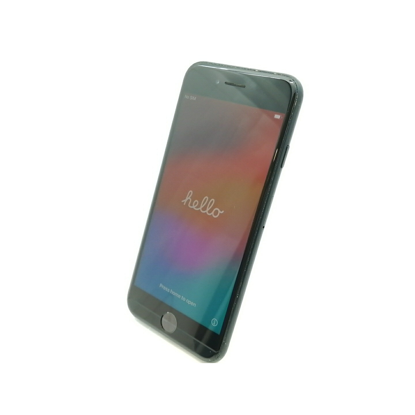 【中古】Apple au 【SIM無償性】 iPhone SE（第3時人） 128GB 十二時 MMYF3J/A【津田沼】引き受ける継続期間１ヶ月【価値づけるB】