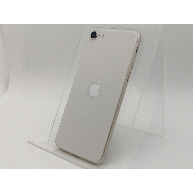 【中古】Apple SoftBank 【SIMフリー】 iPhone SE（第3世代） 64GB スターライト MMYD3J/A【津田沼】保証期間１ヶ月【ランクB】